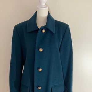 Size 10 cashmere Fluerette vintage overcoat
